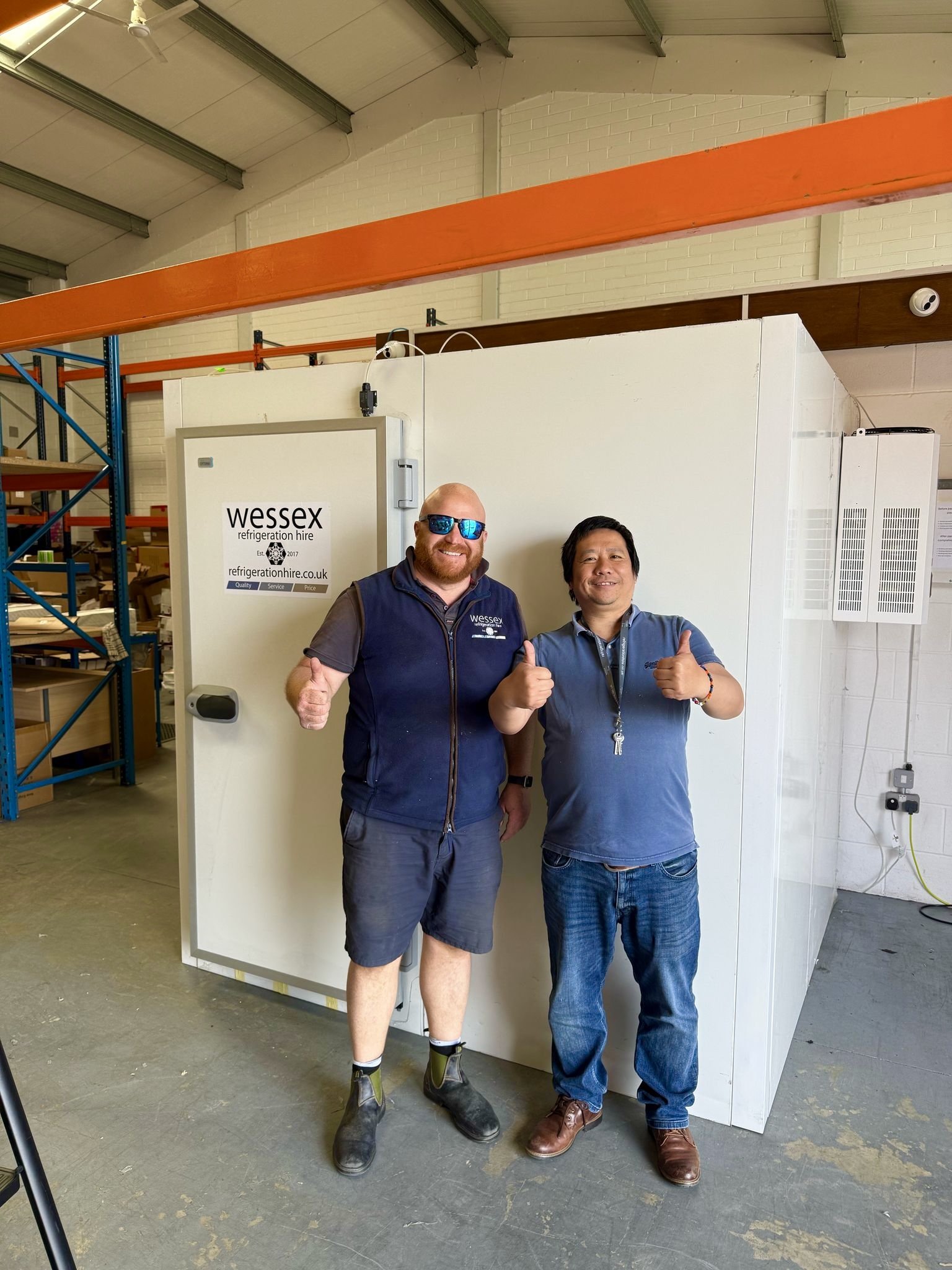 Wessex Directors consulting on a large scale refrigeration project