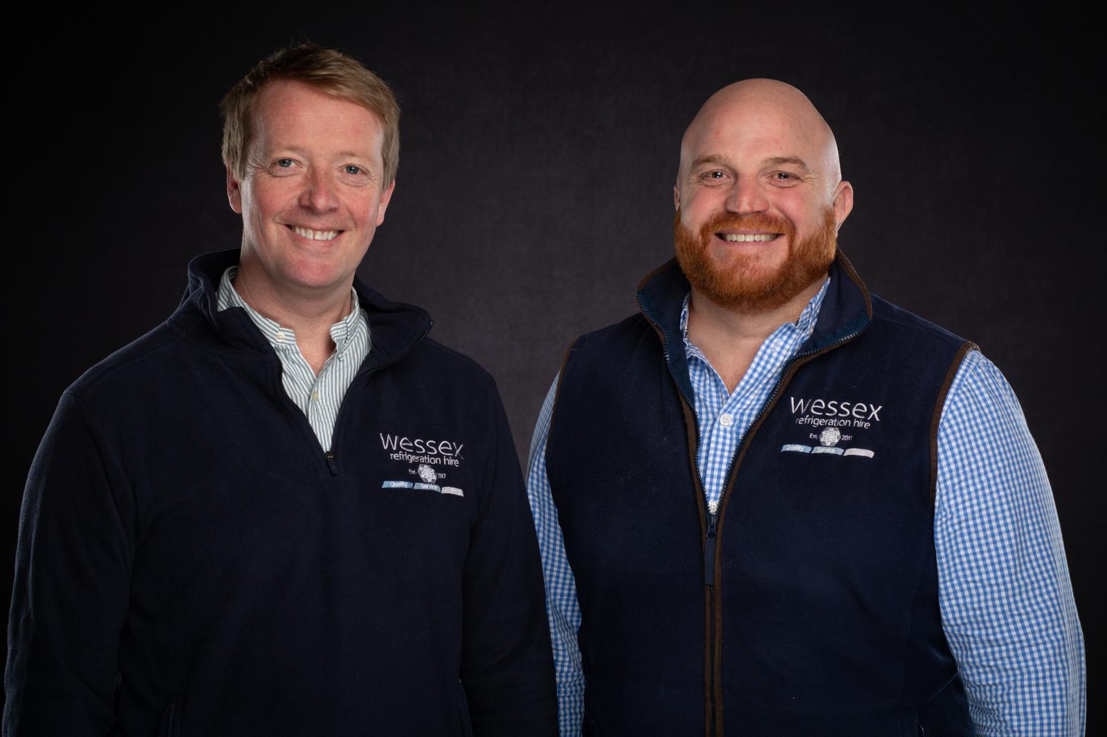 Ed and Gareth, directors of Wessex Refrigeration Hire